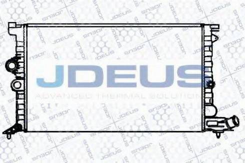 Jdeus 007V38 - Radiators, Motora dzesēšanas sistēma autodraugiem.lv