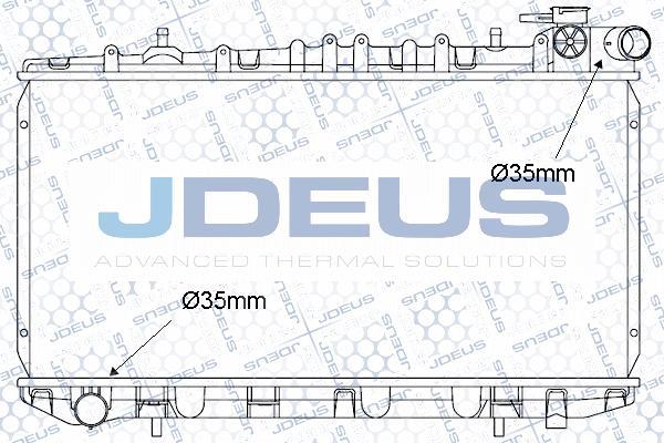 Jdeus 019M47 - Radiators, Motora dzesēšanas sistēma autodraugiem.lv