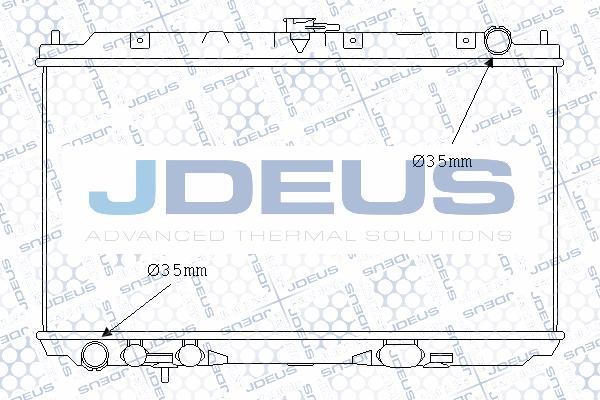 Jdeus 019M58 - Radiators, Motora dzesēšanas sistēma autodraugiem.lv