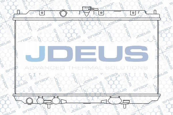 Jdeus 019M57 - Radiators, Motora dzesēšanas sistēma autodraugiem.lv