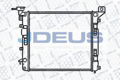 Jdeus 019N02 - Radiators, Motora dzesēšanas sistēma autodraugiem.lv