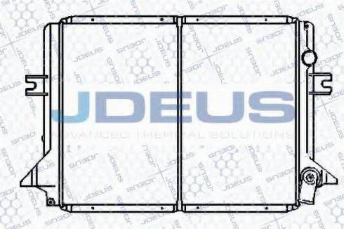 Jdeus 014N02 - Radiators, Motora dzesēšanas sistēma autodraugiem.lv