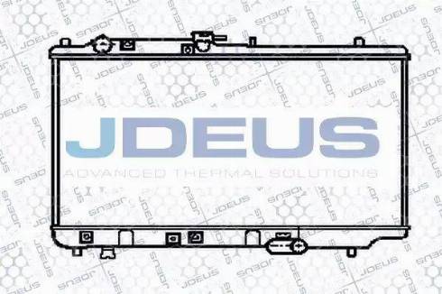 Jdeus 016M09 - Radiators, Motora dzesēšanas sistēma autodraugiem.lv