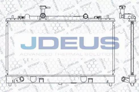Jdeus 016M29 - Radiators, Motora dzesēšanas sistēma autodraugiem.lv