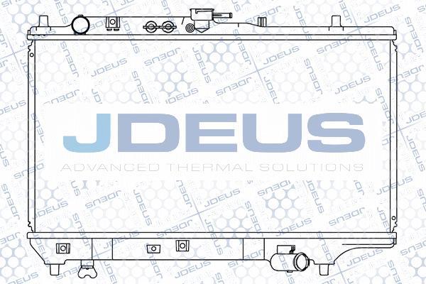 Jdeus 016N15 - Radiators, Motora dzesēšanas sistēma autodraugiem.lv