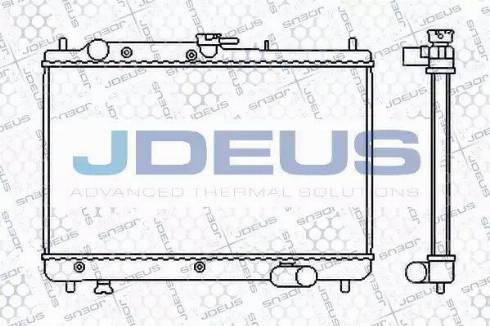 Jdeus 016N11 - Radiators, Motora dzesēšanas sistēma autodraugiem.lv