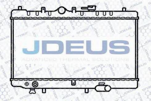 Jdeus 016N20 - Radiators, Motora dzesēšanas sistēma autodraugiem.lv