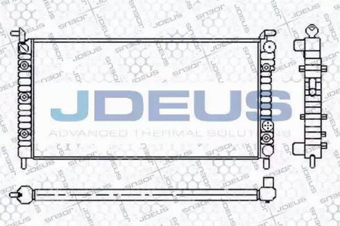 Jdeus 011M56 - Radiators, Motora dzesēšanas sistēma autodraugiem.lv