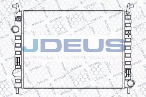 Jdeus 011M65 - Radiators, Motora dzesēšanas sistēma autodraugiem.lv