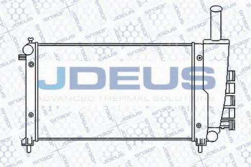 Jdeus 011M66 - Radiators, Motora dzesēšanas sistēma autodraugiem.lv