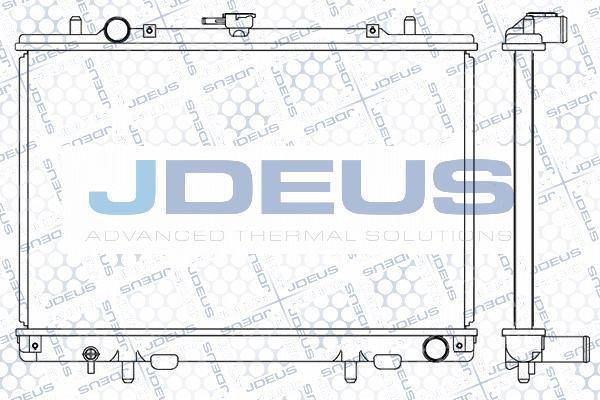 Jdeus 018M34A - Radiators, Motora dzesēšanas sistēma autodraugiem.lv