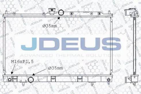 Jdeus 018M35 - Radiators, Motora dzesēšanas sistēma autodraugiem.lv