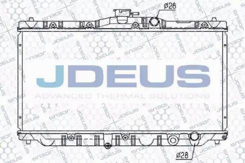 Jdeus 013M02 - Radiators, Motora dzesēšanas sistēma autodraugiem.lv