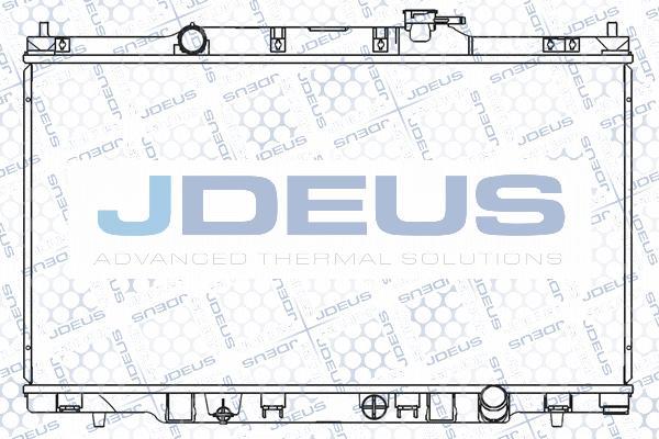 Jdeus 013M30 - Radiators, Motora dzesēšanas sistēma autodraugiem.lv