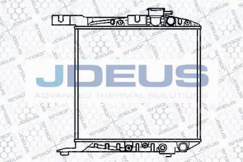 Jdeus 013N05 - Radiators, Motora dzesēšanas sistēma autodraugiem.lv