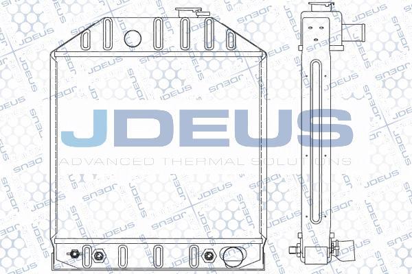 Jdeus 012M01 - Radiators, Motora dzesēšanas sistēma autodraugiem.lv