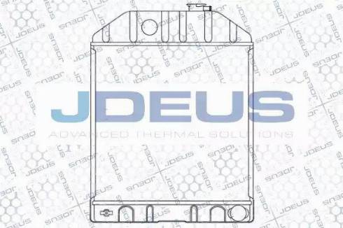Jdeus 012M14 - Radiators, Motora dzesēšanas sistēma autodraugiem.lv