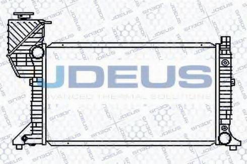 Jdeus 017B21 - Radiators, Motora dzesēšanas sistēma autodraugiem.lv