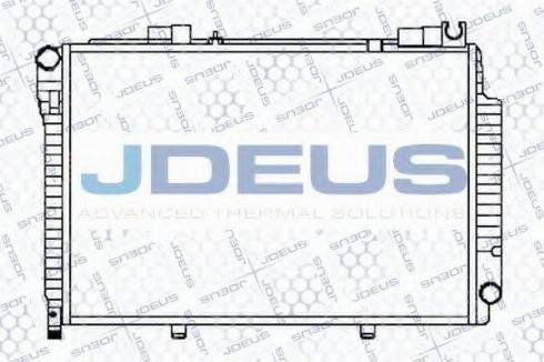 Jdeus 017M36 - Radiators, Motora dzesēšanas sistēma autodraugiem.lv