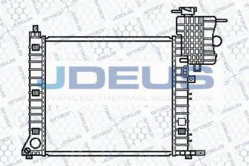 Jdeus 017M38 - Radiators, Motora dzesēšanas sistēma autodraugiem.lv
