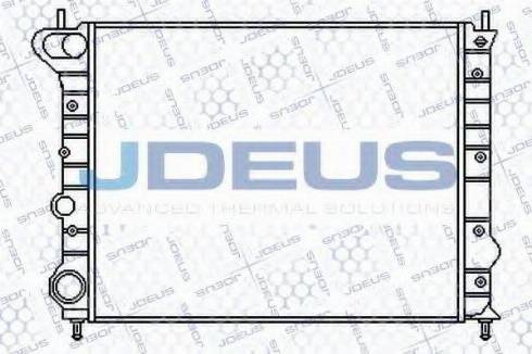 Jdeus 036M08 - Radiators, Motora dzesēšanas sistēma autodraugiem.lv