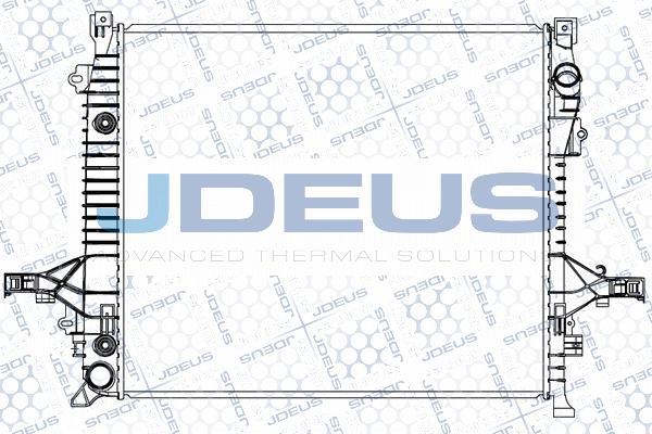 Jdeus 031M16 - Radiators, Motora dzesēšanas sistēma autodraugiem.lv