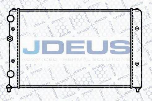Jdeus 025M18 - Radiators, Motora dzesēšanas sistēma autodraugiem.lv