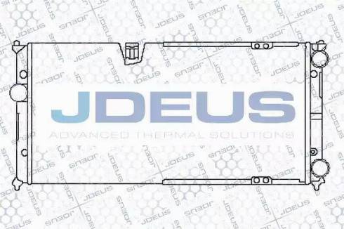 Jdeus 025V13 - Radiators, Motora dzesēšanas sistēma autodraugiem.lv