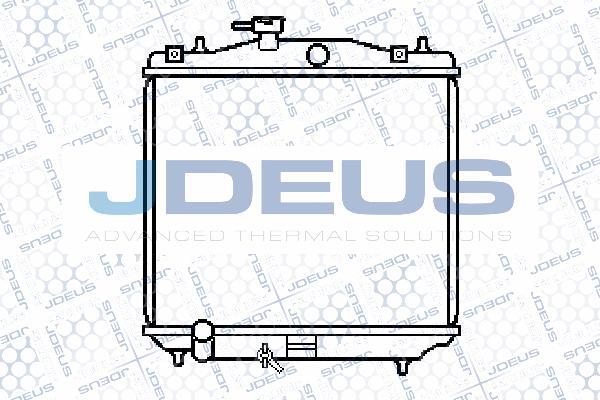 Jdeus 026M01 - Radiators, Motora dzesēšanas sistēma autodraugiem.lv