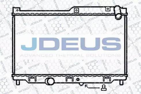 Jdeus 020M61 - Radiators, Motora dzesēšanas sistēma autodraugiem.lv