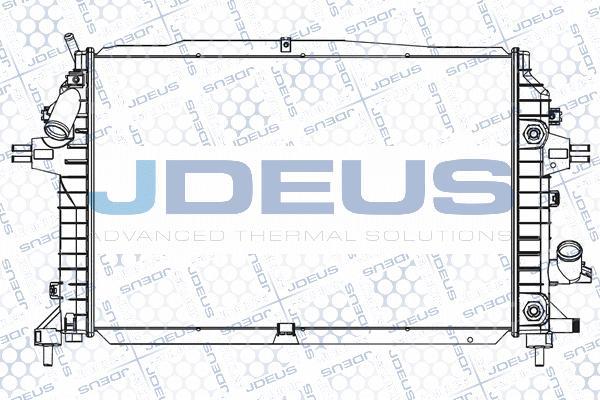 Jdeus 020M62 - Radiators, Motora dzesēšanas sistēma autodraugiem.lv