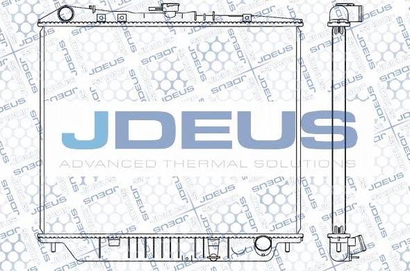 Jdeus 020M19 - Radiators, Motora dzesēšanas sistēma autodraugiem.lv