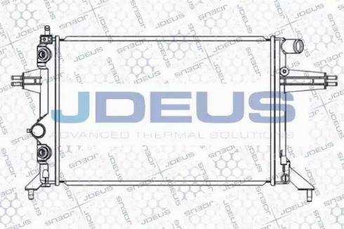 Jdeus 020M29 - Radiators, Motora dzesēšanas sistēma autodraugiem.lv