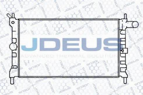 Jdeus 020M20 - Radiators, Motora dzesēšanas sistēma autodraugiem.lv