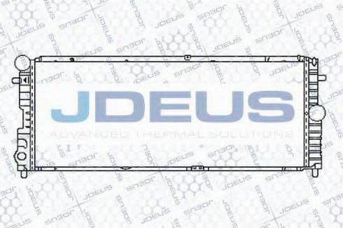 Jdeus 020V08 - Radiators, Motora dzesēšanas sistēma autodraugiem.lv