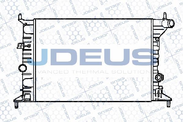 Jdeus 020V24 - Radiators, Motora dzesēšanas sistēma autodraugiem.lv