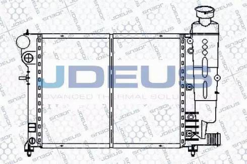 Jdeus 021E18 - Radiators, Motora dzesēšanas sistēma autodraugiem.lv