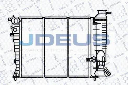 Jdeus 021E31 - Radiators, Motora dzesēšanas sistēma autodraugiem.lv