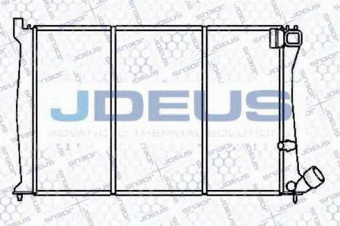 Jdeus 021E32 - Radiators, Motora dzesēšanas sistēma autodraugiem.lv