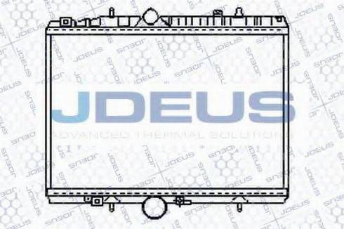 Jdeus 021M38 - Radiators, Motora dzesēšanas sistēma autodraugiem.lv