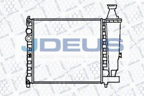 Jdeus 021V07 - Radiators, Motora dzesēšanas sistēma autodraugiem.lv