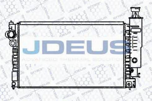 Jdeus 021V33 - Radiators, Motora dzesēšanas sistēma autodraugiem.lv