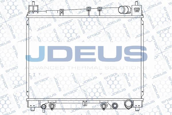 Jdeus 028M89 - Radiators, Motora dzesēšanas sistēma autodraugiem.lv