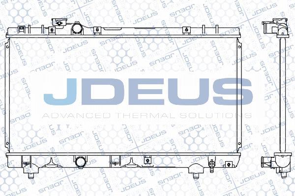 Jdeus 028N48 - Radiators, Motora dzesēšanas sistēma autodraugiem.lv