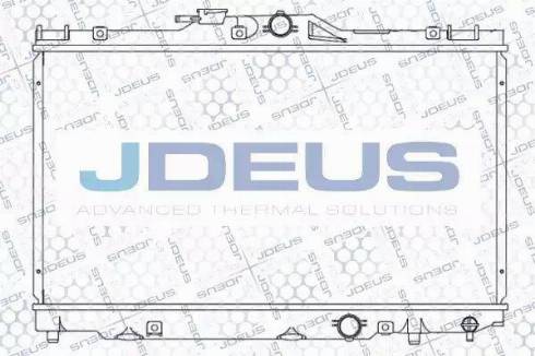 Jdeus 028N42 - Radiators, Motora dzesēšanas sistēma autodraugiem.lv