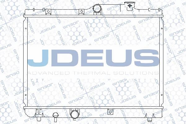 Jdeus 028N47 - Radiators, Motora dzesēšanas sistēma autodraugiem.lv