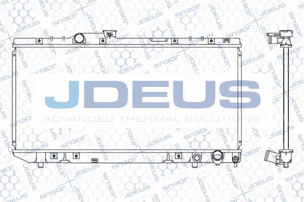 Jdeus 028N52 - Radiators, Motora dzesēšanas sistēma autodraugiem.lv