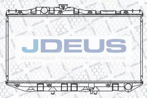 Jdeus 028N15 - Radiators, Motora dzesēšanas sistēma autodraugiem.lv