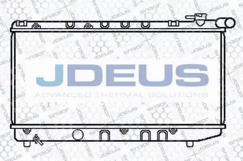 Jdeus 028N17 - Radiators, Motora dzesēšanas sistēma autodraugiem.lv