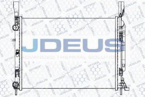 Jdeus 023M34 - Radiators, Motora dzesēšanas sistēma autodraugiem.lv